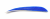 Оперение натуральное AMG 4" Parabol RW-Blue вес 0,2 г, длина 10,1 см., высота 1,3 см