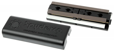 Точильная система SPYDERCO C204MF Tri-Angle Sharpmaker белая Fine и коричневая Medium керамика