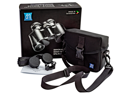 Бинокль КОМЗ БПЦ6 8*30  "Байгыш" обрезиненный корпус, центральная фокусировка
