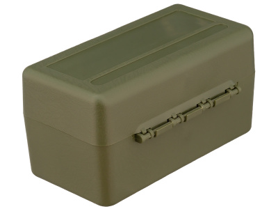 Кейс ShotTime BX-908 для 50 патронов 7,62х54R, полипропилен, зелёный