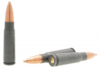 Патрон 7,62*39 об. 8 гр. лак. ст.гл. FMJ-1 (УПЗ)