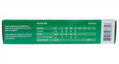 Патрон нарезной 308Win Fiocchi  12,9 г Fiocchi Subsonic RNCP