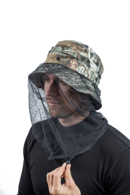 Панама с сеткой / смесовая ткань / расцветка лес 2010 (361333007)