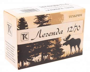 Патрон 12/70 пуля Легенда П-6  Техкрим 