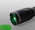 Фонарь тактический Armytek Dobermann XP-E2 Green - Зелёный свет  / 240 лм ( до 250 метров) / 5°:40° / 1x18650 или 2xCR123A