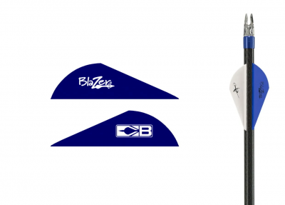 Оперение Blazer Vanes 2" цвет Blue, вес 0,38 г, длина 5,08 см., высота 1,45 см 