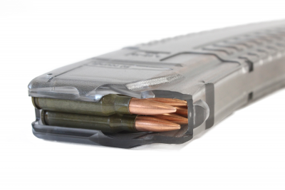 Магазин Pufgun на АК74/Сайга-5,45, кал.5,45х39, 50-ти местный, прозрачный (Mag SG545 50/Tr)