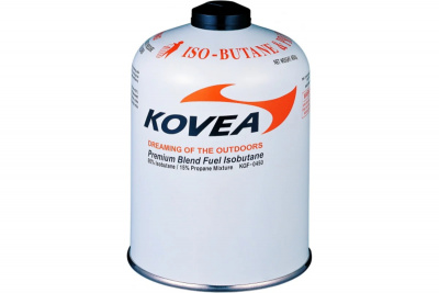 Баллон газовый Kovea 450 гр., резьбовой, всесезонный (бутан/изобутан/пропан)