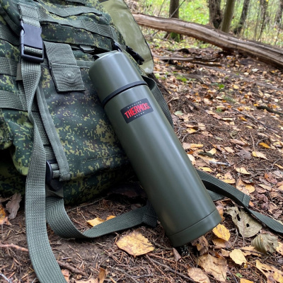 Термос для напитков THERMOS FBB-750 AG 0,75L , тепло/холод 18/24 ч, цвет Army Green (673466)