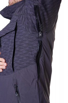 Тугур костюм для рыбалки GRAYLING, зимний -15, серый  