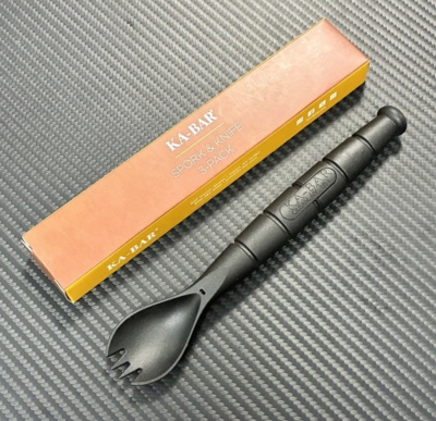 Походный набор столовых приборов (вилка, ложка, нож) KA-BAR Spork Knife 3-pack