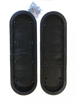 Площадка для охотничьих лыж  пластиковая  2 шт. (Маяк)