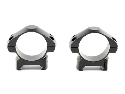 Кольца Nikko Stirling Diamond, небыстросъемные на Weaver, 30мм, низкие,  сталь NSM30WL