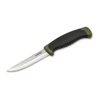 Нож с фиксированным клинком Boker by Magnum Falun Green сталь 420, рукоять чёрно-зелёный пластик (02RY103)