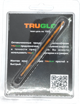 Мушка ИЖ-27 оптоволоконная оранжевая TRUGLO (А-013298)