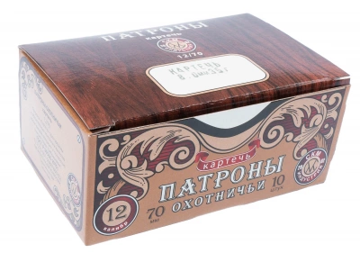 Патрон 12/70 СКМ картечь 8,0мм  35 г импорт порох