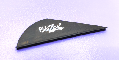 Оперение Blazer Vanes 2" цвет Black, вес 0,38 г, длина 5,08 см., высота 1,45 см
