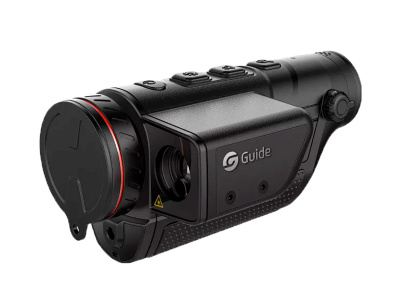 Тепловизионный монокуляр Guide TD431 LRF,  384х288, лазерный дальномер, ø35 мм, х2.6/х5.2/x10.4, WiFi, до 10 ч, 1400 м, 360 г