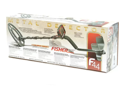 Металлоискатель Fisher F44-11DD c улучшенной катушкой 11''DD (5 режимов, 7,69 кГц, 2хАА)