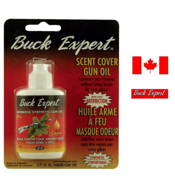Масло оружейное Buck Expert - нейтрализатор запаха (ель), 36 мл. (21)