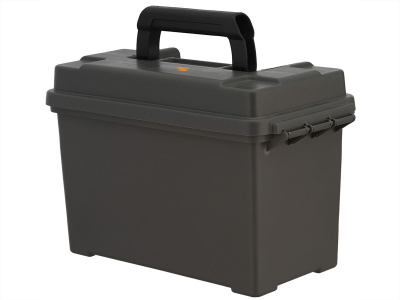 Ящик ShotTime для патронов большой, полипропилен, водозащищённый, зелёный (кал.12 на 7 пачек)