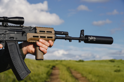 ДТК Тайга 5 BRT (Лось-145/Лис-121 кал.223Rem) 160мм, 13 камер, М15х1R, п/п 7,5мм, d-45мм