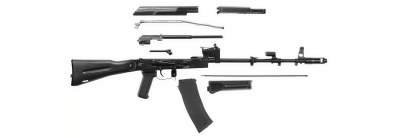 Макет автомата Калашникова АК74М (ММГ) (141600900031)