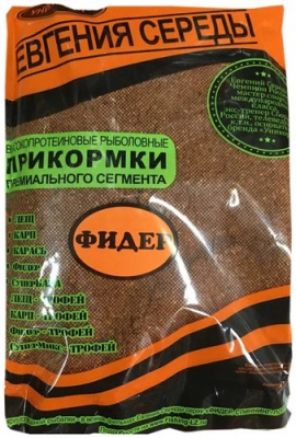 Прикормка для рыбы от Середы Карп - Карась - Лещ "Фидер Премиум" высокопротеиновая (1 кг)