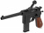 Пистолет страйкбольный Stalker SA96M Spring (Mauser C96) кал.6 мм, металл, 80 м/с