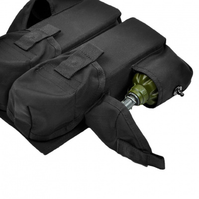 Подсумок для 4-ёх магазинов АК и 2-ух гранат на с-му MOLLE, цв.Цифра (РО7756)