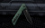 Нож складной Ruike P122-MG сталь Sandvik 14C28N, клинок BlackWash, рукоять зелёная Micarta, замок Liner-Lock