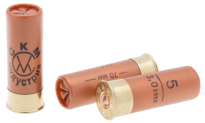 Патрон 12/70 №5 32 г, порох импортный,  Элит СКМ