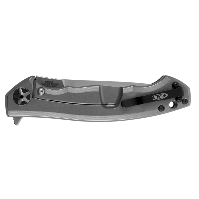 Нож складной Zero Tolerance K0452CF сталь S35VN, рукоять титан/Carbon Fiber, клинок Satin/Stonewash, замок Frame-lock