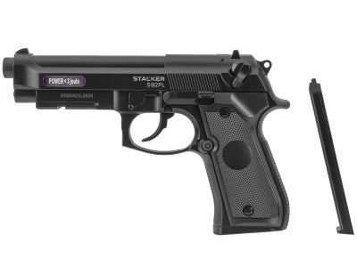 Пистолет пневматический Stalker S92PL (Beretta 92) кал.4,5 мм, плс, 120 м/с (ST-12051PL)
