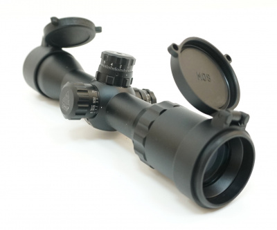 Прицел Leapers UTG 3-12х32 Bug Buster SF, Mil-Dot, c подсветкой,  кольца на  weaver (SCP-M312AOWQ)