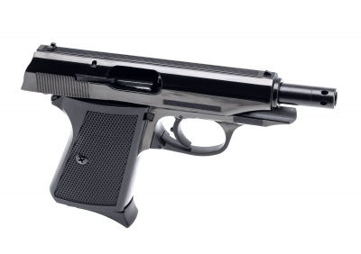 Пистолет сигнальный PP-S KURS (Walther PP) кал.5,5 мм под патрон 10ТК, цв.чёрный