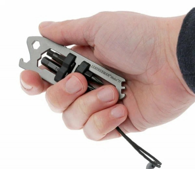 Мульти-Ключ Leatherman MAKO Ti (831683) - 12 функций для обслуживания велосипеда
