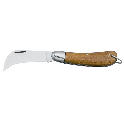 Нож складной Fox F369/19B Gardening&Country сталь С70, рукоять дерево, замок Slip Joint, клинок Satin