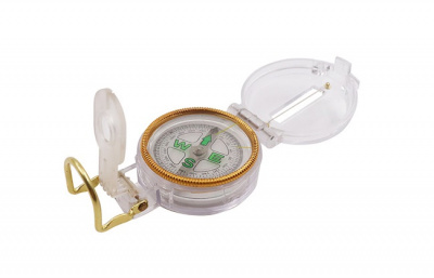 Компас планшетный "Следопыт" с крышкой, жидкостный (PF-TCP-04)