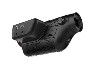Тепловизионный монокуляр Guide TD431 LRF,  384х288, лазерный дальномер, ø35 мм, х2.6/х5.2/x10.4, WiFi, до 10 ч, 1400 м, 360 г