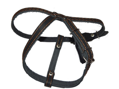 Шлейка для таксы кожа №14