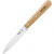 Нож кухонный Opinel Les Essentiels Natural №112 клинок 10 см, нержавеющая сталь Sandvik 12C27, рукоять бук