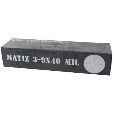 Прицел Vector Optics Matiz 3-9x40, сетка MIL, 25,4 мм, без подсветки (SCOM-32)