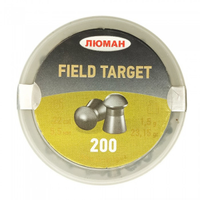 Пуля пневматическая "Люман" Field Target кал. 5,5 мм, 1,5 г (200 шт.) 