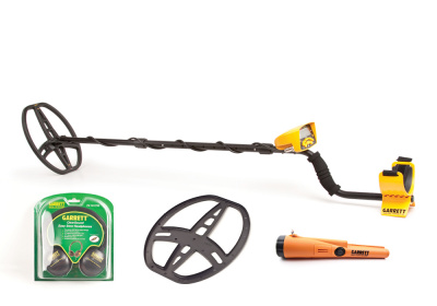 Металлодетектор Garrett ACE 400i (комплект + Pro-Pointer AT) # 1141960-K - катушка 11''x8,5''DD, 5 режимов