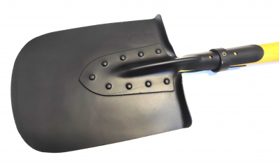 Лопата большая саперная БСЛ-110 клёпанная, обжимное кольцо ГОСТ ОРИГИНАЛ РФ