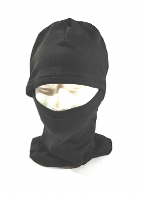 Подшлемник Балаклава черная, тонкая