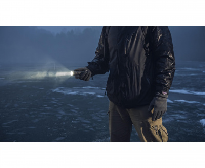 Фонарь тактический Armytek Dobermann Pro Max Magnet USB Белый свет 3000лм (до 460 метров) / 9°:72° / 1x21700 Li-Ion (в комплекте) F08401C