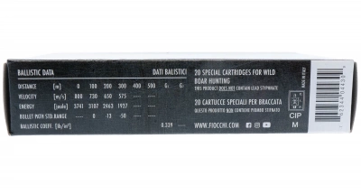 Патрон нарезной 30-06 Fiocchi  11,66 г Freccia Nera с пулей Solid Expansion