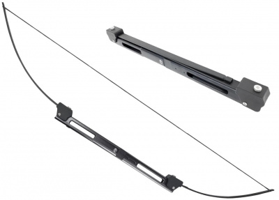 Лук традиционный складной Centershot Tactical черный 58'' (140 см), 35 lbs (усилие 16 кг)